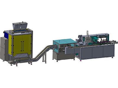 Automatic Stick Pack Sorting and Feeding Cartoning Machine